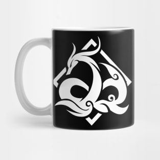 Genshin Impact Neuvillette Emblem - White Mug